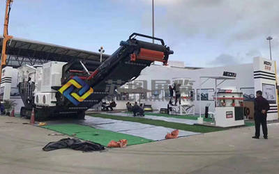 上海蘇閣展覽---工程機(jī)械展臺(tái)案例賞析